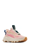 Sorel Kinetic Breakthru Day Lace Sneaker In Vintage Pink/bleached Ceramic