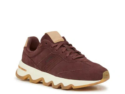 Sorel Kinetic Ember Lx Court Sneaker In Brown