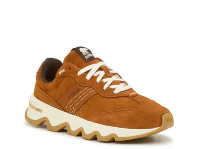 Sorel Kinetic Ember Lx Court Sneaker In Brown
