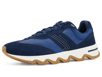 Sorel Kinetic Ember Men's Shoes Collegiate Navy/sea Salt: 9.5 D - Medium, Suede In Multi