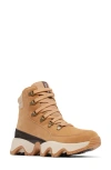 Sorel Womens Kinetic Impact Conquest Suede High-top Trainers Tan Comb In Brown