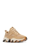 Sorel Kinetic Impact Ii Wonder Lace Sneaker In Canoe/chalk