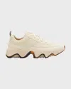 Sorel Kinetic Kinetic Impact Ii Wonder Lace Sneakers In Honey White Eupho