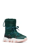 Sorel Kinetic Impact Nxt Waterproof Snow Boot In Midnight Teal/vintage Pink
