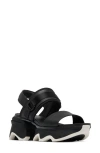 Sorel Kinetic Impact Slingback Sandal In Black,black