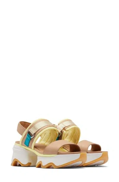 Sorel Kinetic Impact Slingback Sandal In Gold