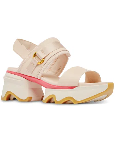SOREL KINETIC IMPACT SLIP-ON SLINGBACK WEDGE SANDALS