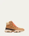 Sorel Impact Conquest Sneaker Boots In Tawny Buff Ceramic