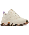 Sorel Kinetic Kinetic Impact Ii Wonder Lace Sneakers In Honey White,euphoric Lilac