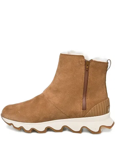 Sorel Kinetic™ Suede Sneaker Boots In Brown