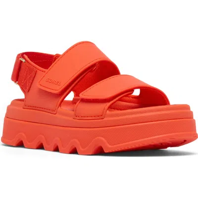 Sorel Kinetic™ Sunchase Slingback Sandal In Orange