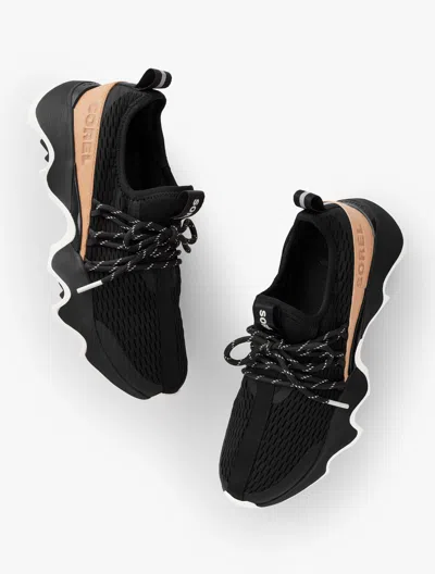 Sorel Kineticâ¢ Impact Ii Lace Up Sneakers - Black/honest Beige - 9m Talbots