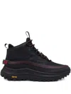 Sorel Lace-up Logo Patch Sneakers In Black