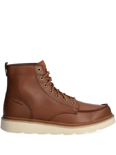Sorel Lace-up Lug-sole Boots In Brown