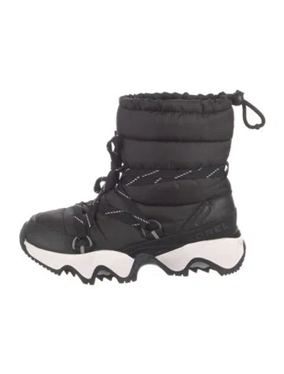 Pre-owned Sorel Lace-up Boots In Black