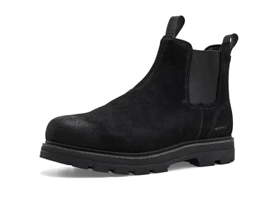 Sorel Lark-47 Chelsea Waterproof Men's Boots Black/bleached Ceramic: 8 D - Medium, Suede