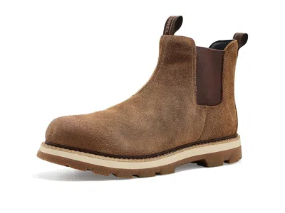 Sorel Lark-47 Chelsea Waterproof Men's Boots Velvet Tan/tobacco: 12 D - Medium, Suede In Brown
