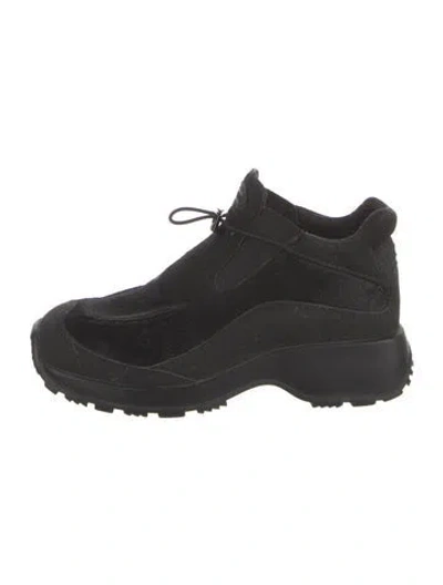 Pre-owned Sorel Leather Boots In Black