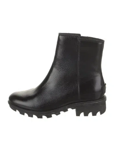 Pre-owned Sorel Leather Boots In Black