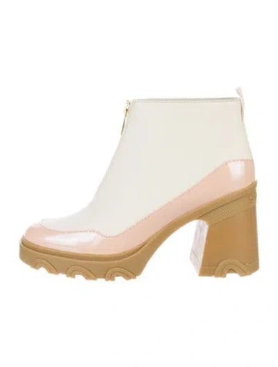 Pre-owned Sorel Leather Boots In Neutral