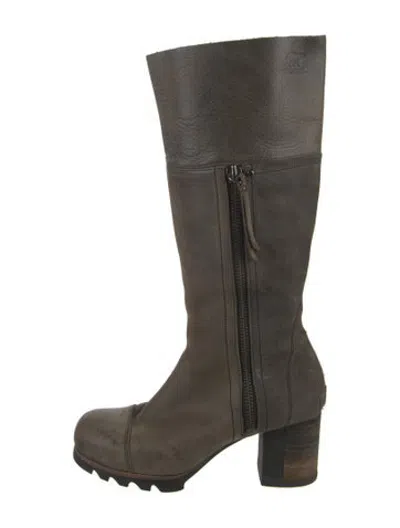 Pre-owned Sorel Leather Boots In Neutrals