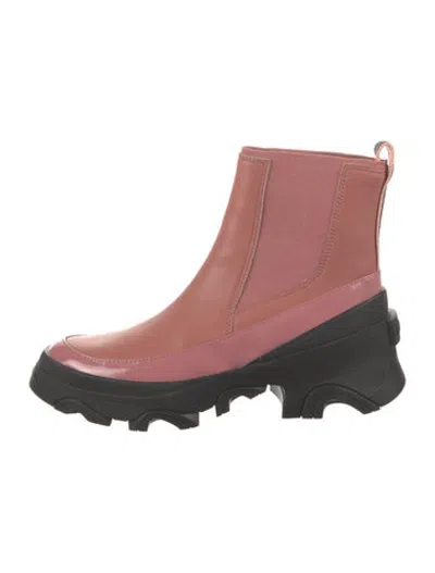 Pre-owned Sorel Leather Boots W/ Tags In Neutrals