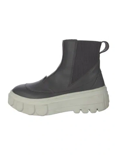 Pre-owned Sorel Leather Chelsea Boots In Black