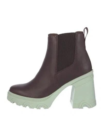 Pre-owned Sorel Leather Chelsea Boots In Multi