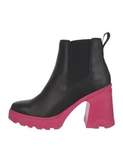 Pre-owned Sorel Leather Chelsea Boots In Multi