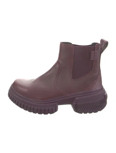 Pre-owned Sorel Leather Chelsea Boots In Multi