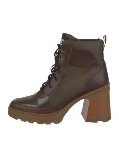 Pre-owned Sorel Leather Lace-up Boots In Multi