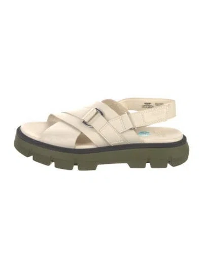 Pre-owned Sorel Leather Sandals In Neutrals