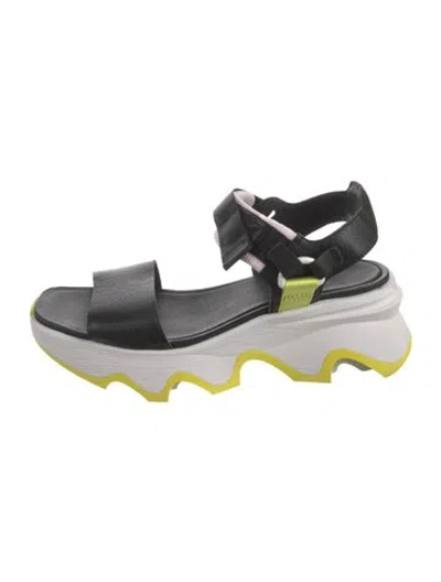 Pre-owned Sorel Leather Sandals In White