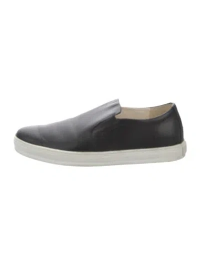 Pre-owned Sorel Leather Sneakers In Black/white