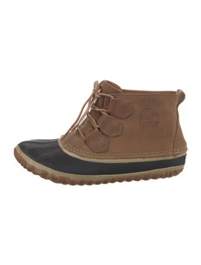 Pre-owned Sorel Leather Snow Boots