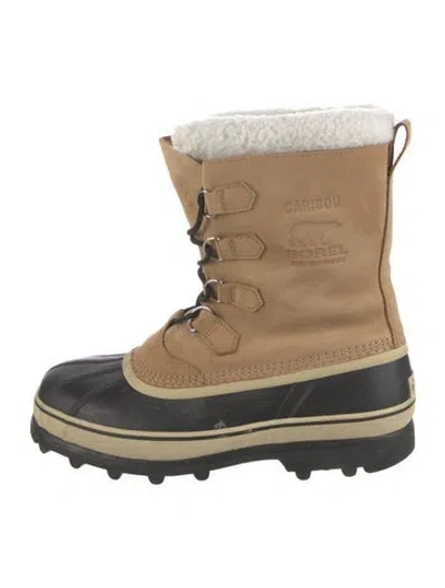 Pre-owned Sorel Leather Snow Boots In Brown