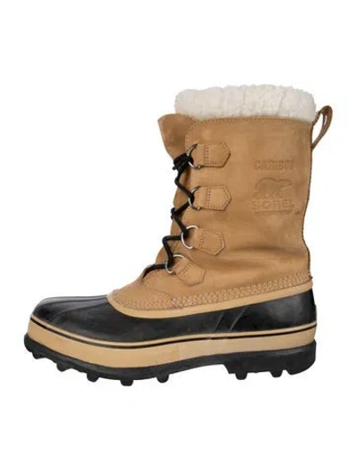 Pre-owned Sorel Leather Snow Boots In Brown