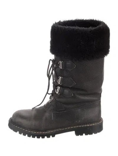 Pre-owned Sorel Leather Snow Boots In Multi