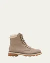 Sorel Lennox Leather Lace-up Boots