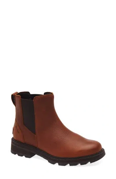 Sorel Lennox Waterproof Chelsea Boot In Brown