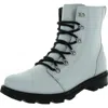 Sorel Lennox Womens Waterproof Round Toe Ankle Boots In White