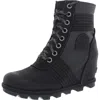 Sorel Lexie Wedge Womens Cold Weather Snow Winter & Snow Boots In Black