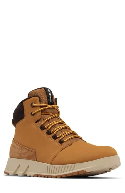Sorel Mac Hill™ Lite Waterproof Mid Plus Boot In Cashew/blackened Brown