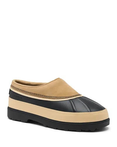 Sorel Men's Ambler Waterproof Leather Clogs In Brown