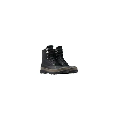 Sorel Men's Caribou Storm Waterproof Fashion Boots In Black, Mud In Multi