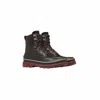 Sorel Men's Caribou Storm Waterproof Fashion Boots In Blackened Brown In Multi