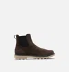 Sorel Men's Carson Waterproof Pull On Chelsea Boots In Brown