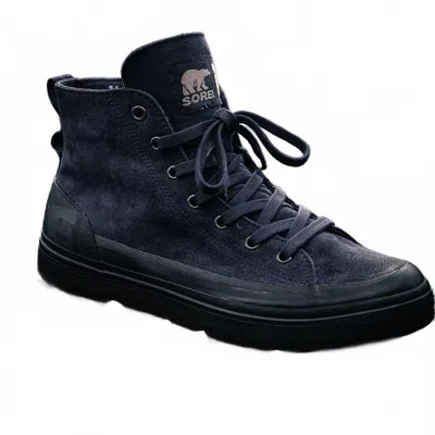 Sorel Men's Cheyanne Metro Ii Sneaker In India Ink, Black In Blue