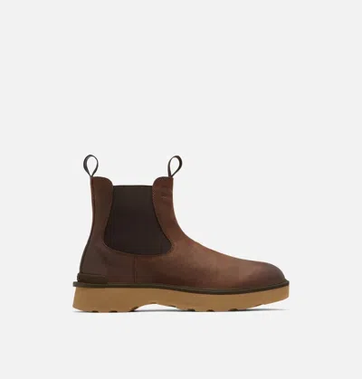 Sorel Men's Hi Line Chelsea Boots In Fallen, Velvet Tan