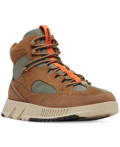 Sorel Men's Lite Trace Waterproof Boots In Elk,stone Green